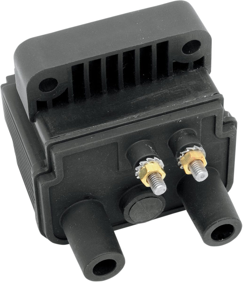 12 Volt Mini Dual-Fire Ignition Coil Black - 5OHM