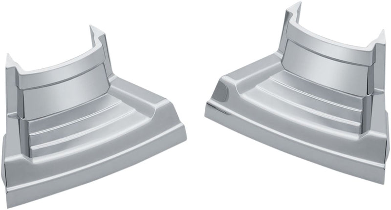 Spark Plug Covers Precision Chrome / Silver For Milwaukee 8