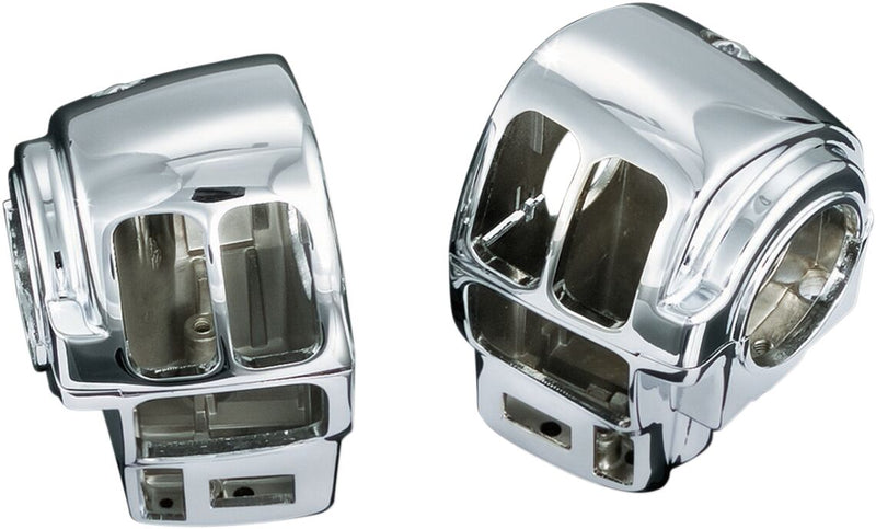 Switch Housings Chrome For Harley Davidson FLHRC 1450 2004