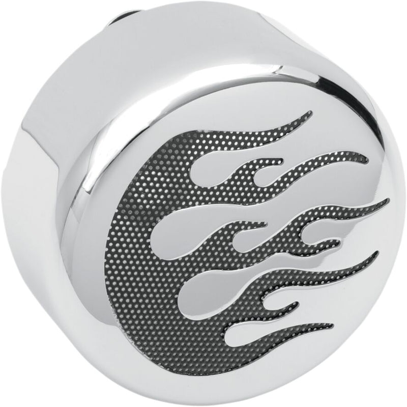 Cover Horn Flame Chrome