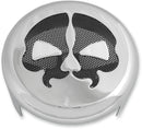 Cover Horn Skull Chrome