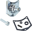 Solenoid End Cover / Starter Button Chrome - 1.6/1.8 SP