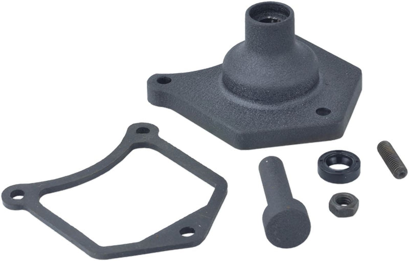 Solenoid End Cover / Starter Buttons Black / Wrinkle