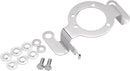 Chrome Carb Support Bracket With Choke Cable Mount Chrome
