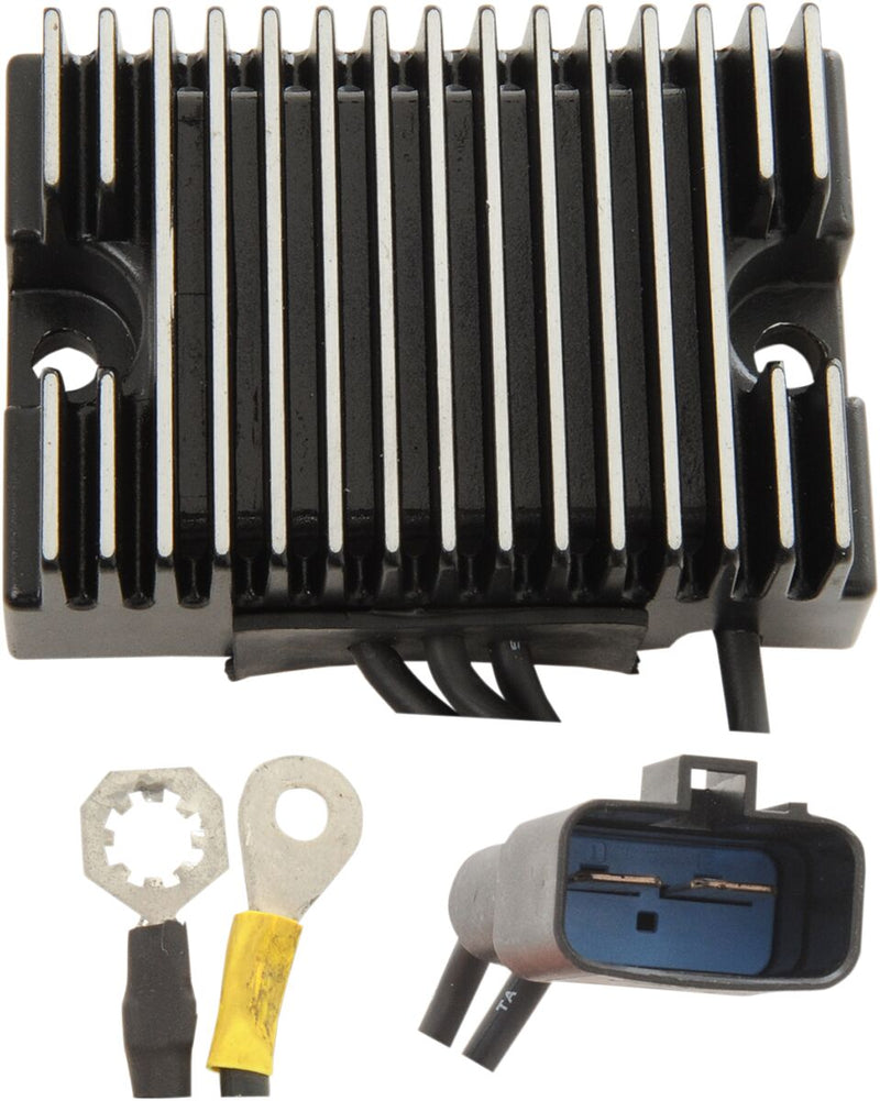 Solid-State Regulator Black For Harley Davidson FXD 1450 2000-2003