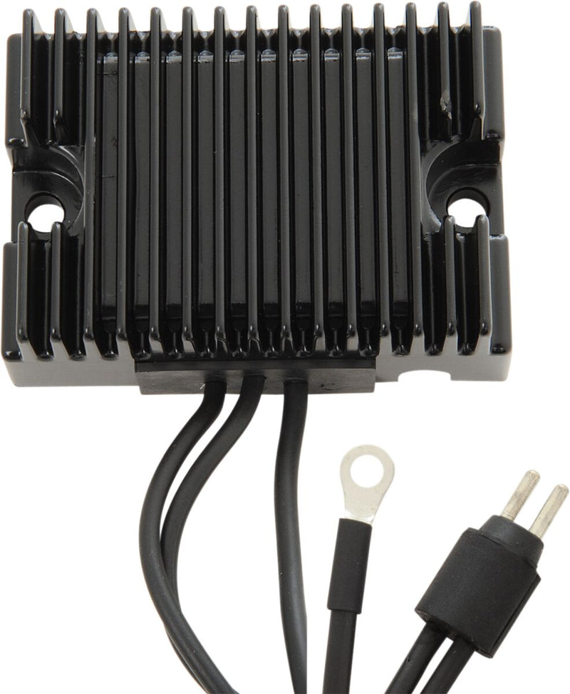 Solid-State Regulator Black For Harley Davidson XLH 1200 1991