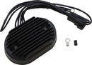Premium Voltage Regulator Black For FX/FLST 01-6
