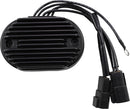 Premium Voltage Regulator Black For FX/FLST 2007