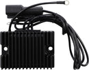 Premium Voltage Regulator Black For FX/FLST 2000