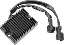 Premium Voltage Regulator Black For Harley Davidson XL 1200 C 2008-2013