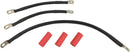 Battery Cable Set Black For Harley Davidson FXD 1450 1999