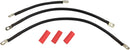 Battery Cable Set Black For Harley Davidson FLST 1340 1987-1988