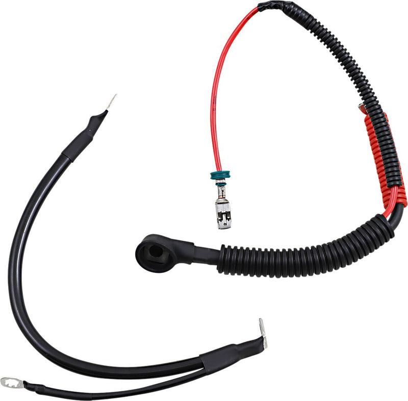 Battery Cable Set Black For Harley Davidson FLHR 1584 2009-2011