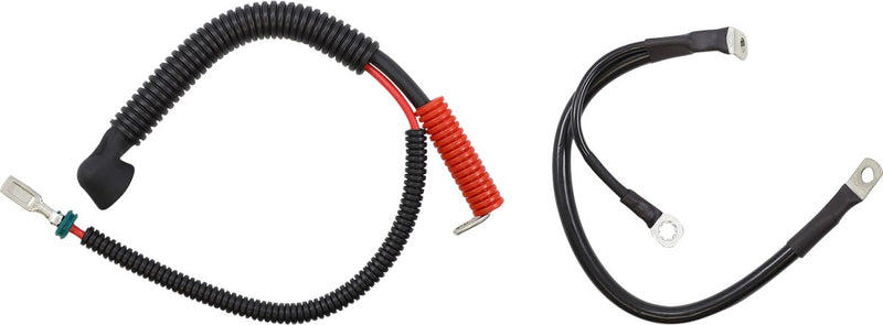 Battery Cable Set Black For Harley Davidson FLHR 1690 2014