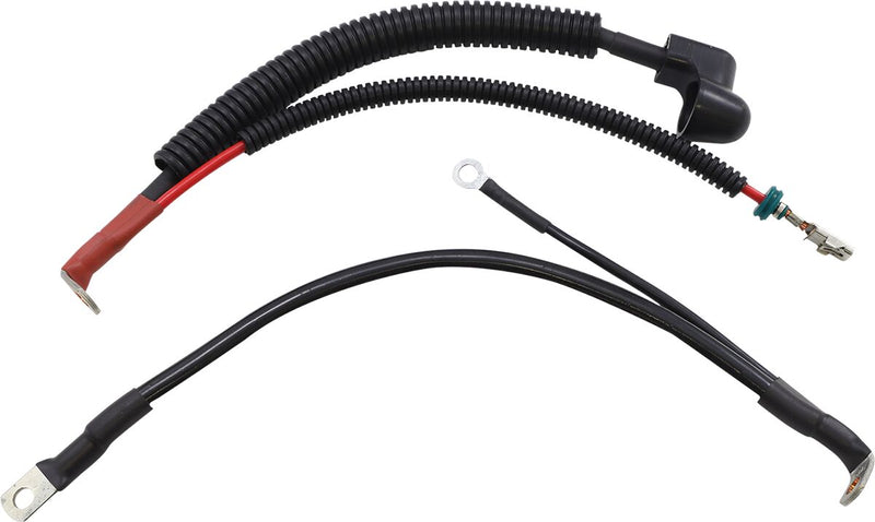 Battery Cable Set Black For Harley Davidson FLHR 1750 2017-2019