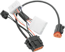 Electronic Speedometer Wiring Harness Black For Harley Davidson FLHR 1340 1998