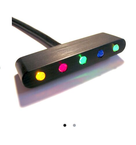 Motosign Mini Indicator Lamp Panel Black