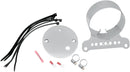 Single Gauge Bracket Chrome - 3.375 Inch