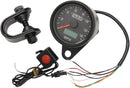 Electronic Speedometer Black Housing Black Face - 2.4 Inch
