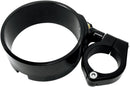 Speedometer Ring With Swivel Clamp Black - 39mm