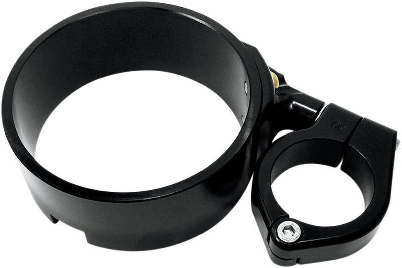 Speedometer Ring With Swivel Clamp Black - 39mm