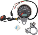 Programmable Mini Electronic Speedometer With Odometer/Tripmeter Black - 2.37 Inch
