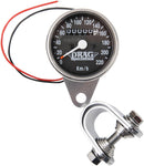 Mini Mechanical Speedometer Chrome