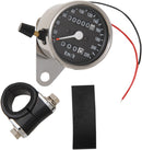 Mini Mechanical Speedometer With Tripmeter Chrome