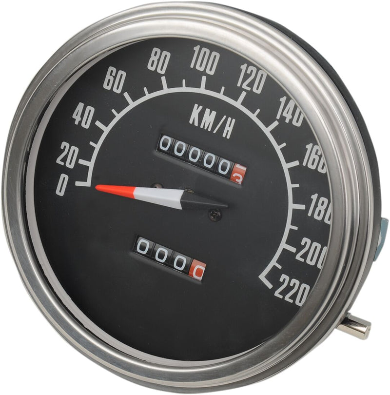 Dash Mount Speedometer 2:1 In KPH - 5 Inch