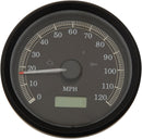 Programmable Electronic Speedometer MPH Black - 3-3/8 Inch