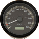 Programmable Electronic Speedometer KPH Black - 3-3/8 Inch