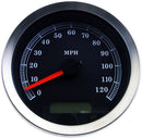 Programmable Electronic Speedometer MPH Black - 4 Inch