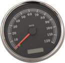 Programmable Electronic Imperial Speedometer MPH Black - 5 Inch