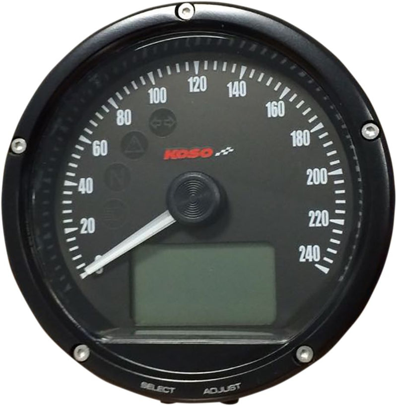 D75 Speedometer Black