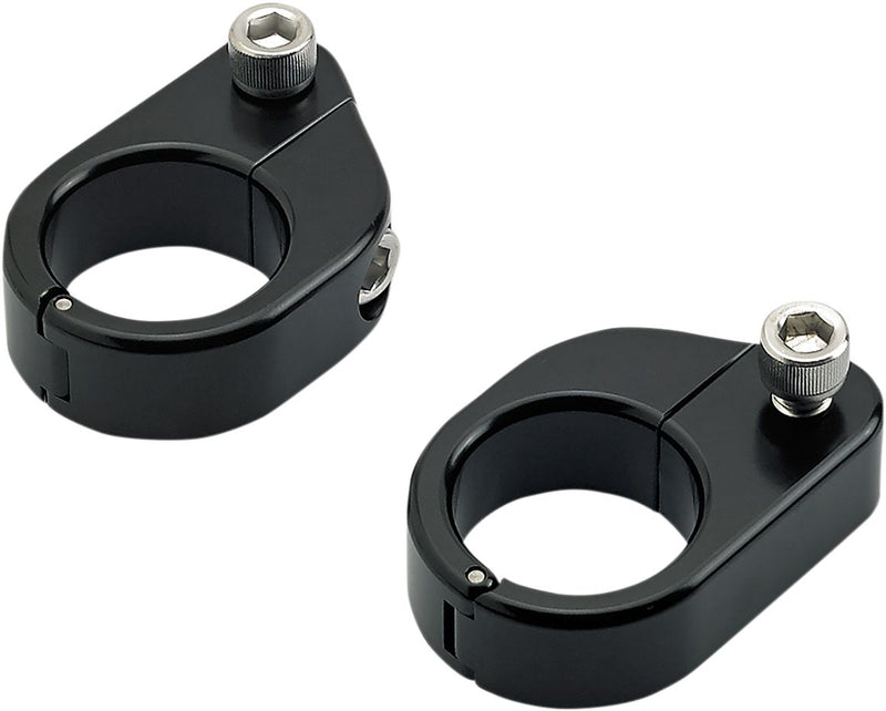 Oversized Speeds Mount Gauge Clamps Black