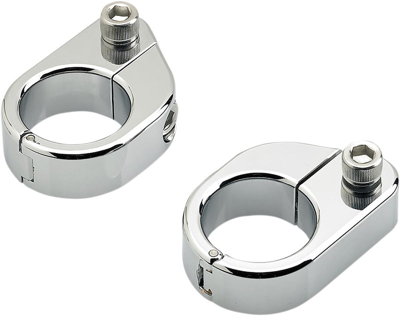 Oversized Speeds Mount Gauge Clamps Chrome