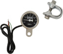 Tachometer 8000RPM Chrome Black Face - 1.8 Inch
