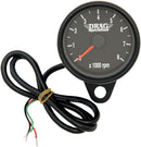 Tachometer 8000RPM LED Black Housing Black Face - 2.4 Inch