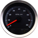 Electronic Tachometer Black - 4 Inch