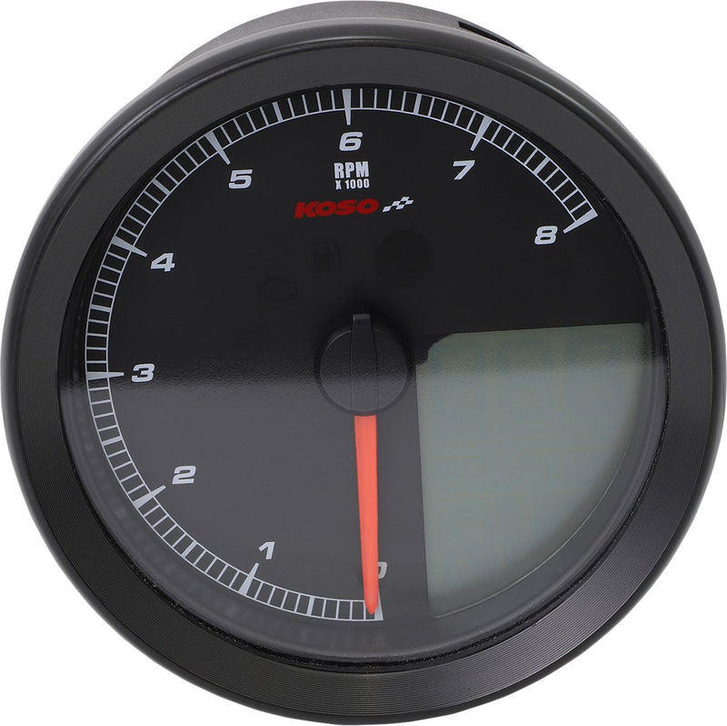 HD-04 Speedometer / Tachometer Black