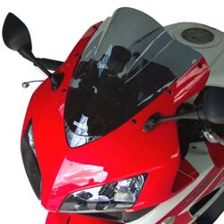 Double Bubble Windshield Smoked Black 35cm x 3mm For Honda CBR 1000 RR 2004-2007