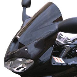 Double Bubble Windshield Smoked Black 35cm x 3mm For Suzuki GSF 1200 S 2001-2005