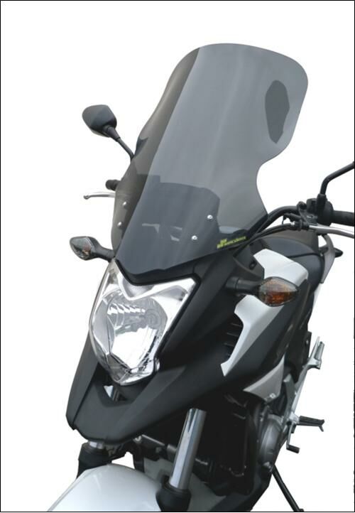 High Protection Windshield Smoked Grey 53cm x 4mm For Honda NC 700 X 2013-2014