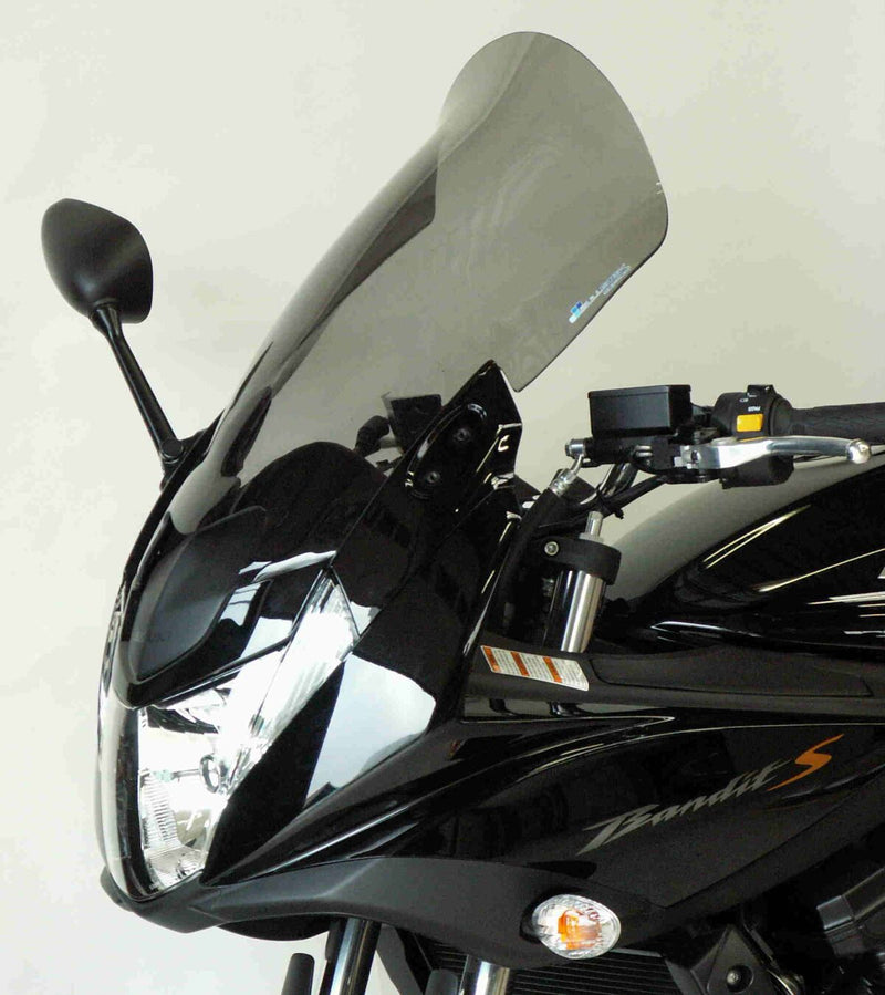 High Protection Windshield Smoked Black 51cm x 3mm For Suzuki GSF 1250 S 2009