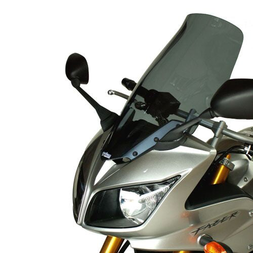 High Protection Windshield Smoked Black 51cm x 3mm For Yamaha FZ1 1000 S 2006-2014