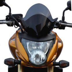 Deflector Windshield Smoked Black 25cm x 3mm For Honda CB 600 F 2007