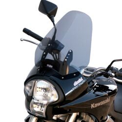 High Protection Windshield Smoked Grey 41cm x 3mm For Kawasaki KLE 650 2007-2009