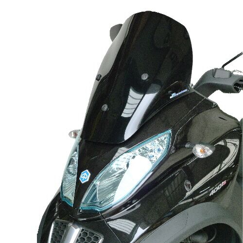 Racing Windshield Smoked Black - 51cm x 4mm