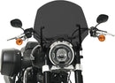 EL Paso Sportshield 15 Inch Windshield Dark Black Smoke - 9 Inch Dia.