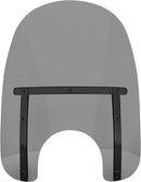 Memphis Slim Windshield Black / Smoke - 17 Inch